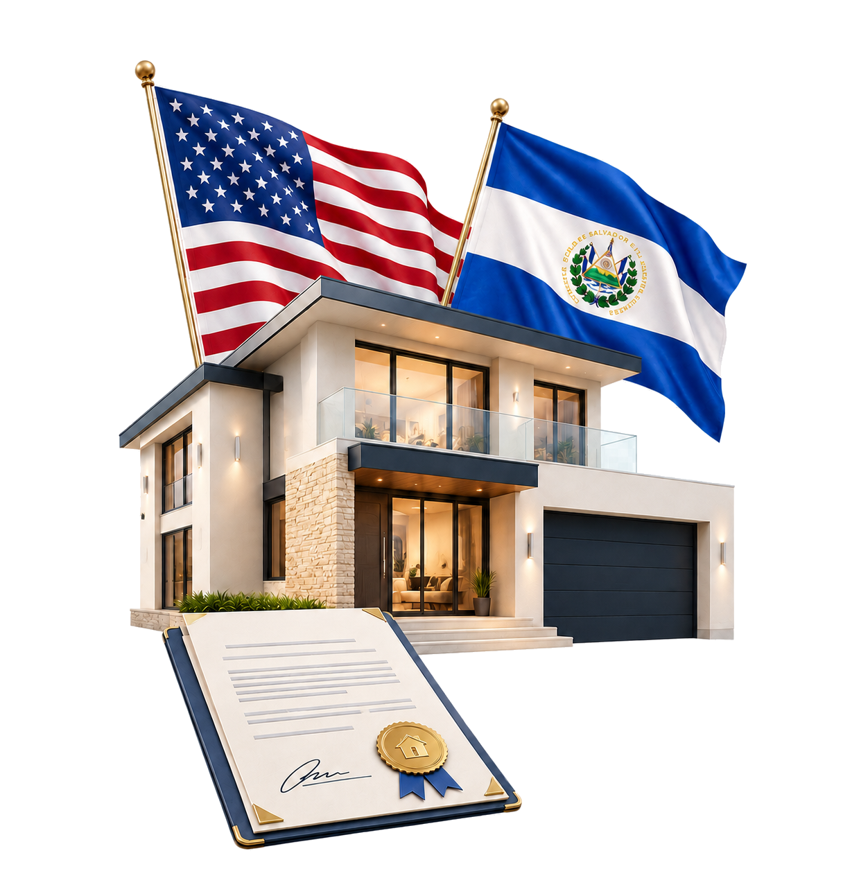 Compra de vivienda en El Salvador desde Estados Unidos
